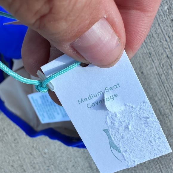 Kona Sol Vibrant Blue One-Piece Swimsuit NWT - Picture 7 of 8